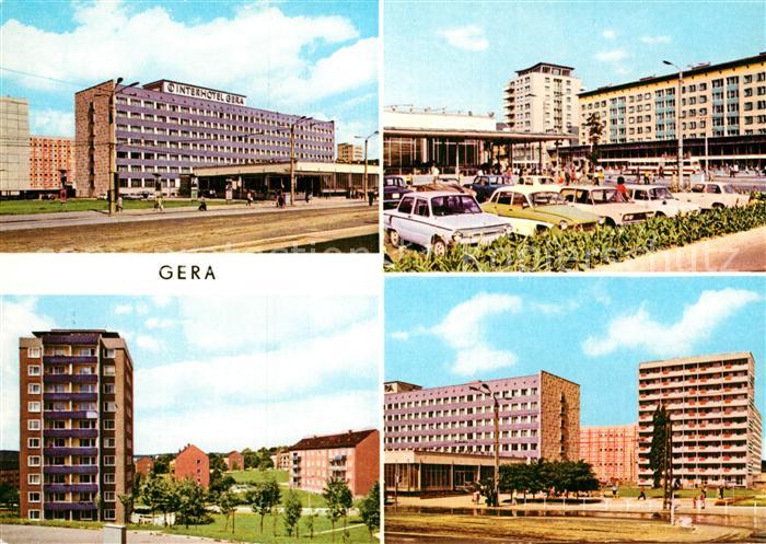 Gera Interhotel Gera Platz der Republik Bieblach