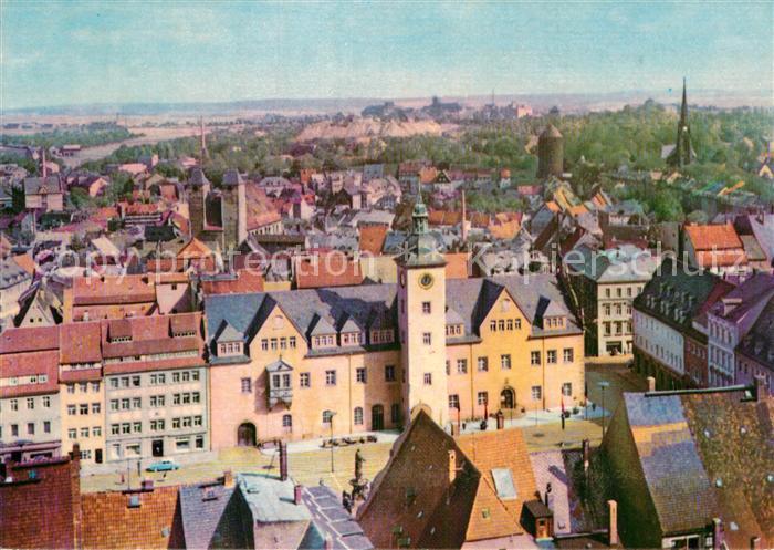 Freiberg Sachsen Blick vom Petriturm