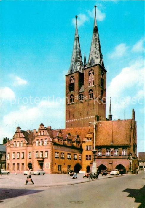 Stendal Markt mit Rathaus
