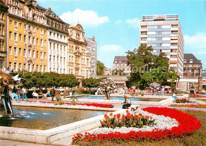 LEIPZIG Sachsen Sachsenplatz