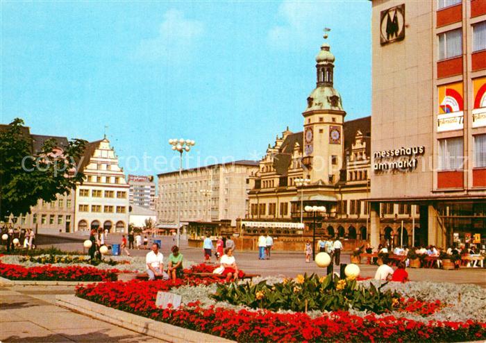 LEIPZIG Sachsen Markt und Altes Rathaus