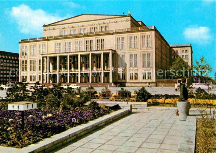 LEIPZIG Sachsen Opernhaus am Karl Marx Platz