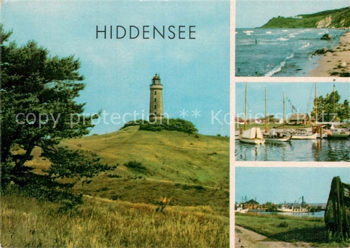 Insel Hiddensee Kloster Leuchtturm Strand Neuendorf Vitte
