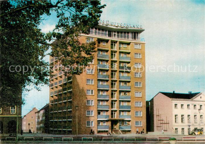 ROSTOCK  CITY Hochhaus Neues Deutschland