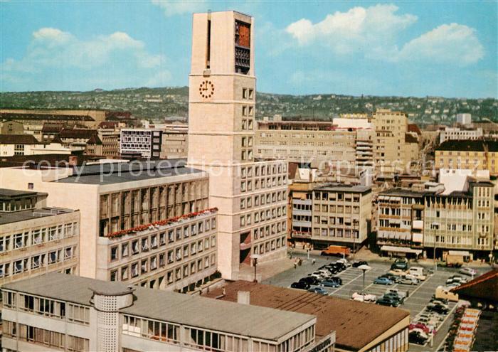 STUTTGART  CITY Neues Rathaus mit Marktplatz