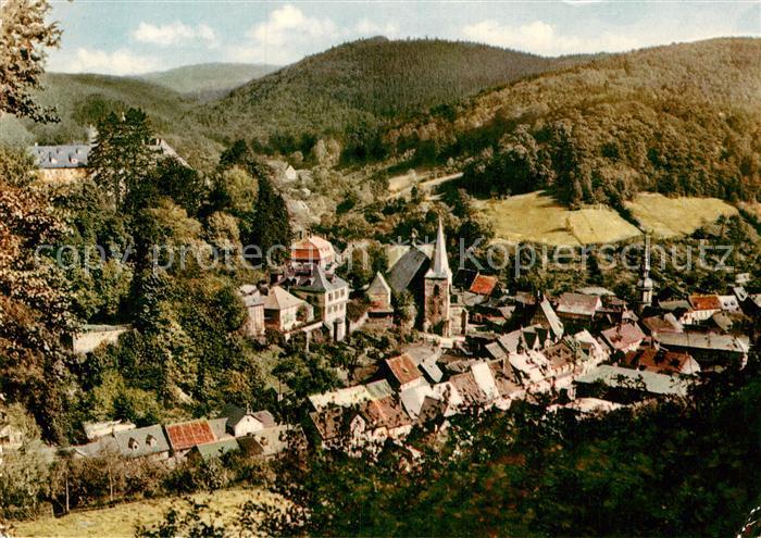 Stolberg Harz Blick von der Toellebank