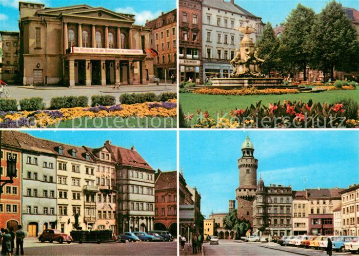Goerlitz Sachsen Gerhart Hauptmann Theater Platz der Befreiung Untermarkt Kaiser