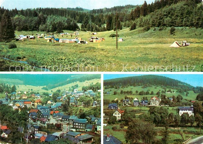 Manebach Campingplatz Ortsansichten