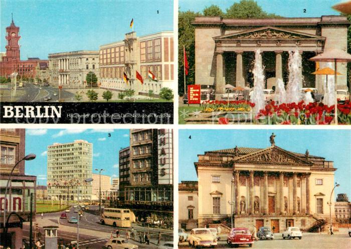 BERLIN  CITY Amtssitz des Staatsrates Mahnmal Unter den Linden Alexanderplatz De