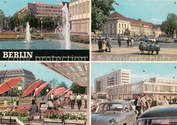 BERLIN  CITY Hotel Unter den Linden Operncafe Terrasse vom Lindencorso Restauran