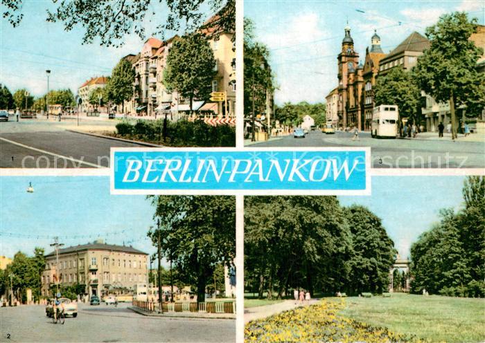 Pankow U Bahneingang Vinetastrasse Breite Str Ecke Berliner Str Rathaus Buergerp