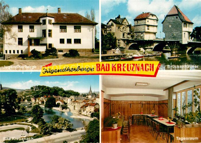 Bad Kreuznach Jugendherberge Brueckenhaeuser Stadtblick Tagesraum