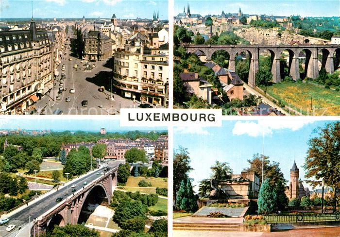 LUXEMBOURG  Luxemburg Teilansichten Viadukt
