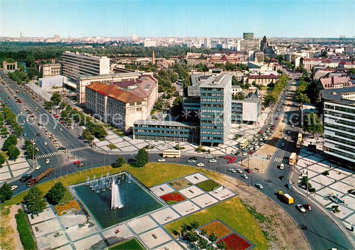 BERLIN  CITY Ernst Reuter Platz Fliegeraufnahme