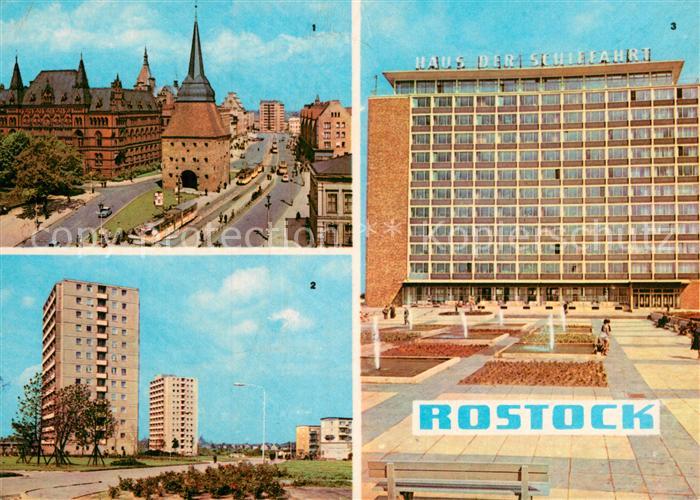 ROSTOCK  CITY Steintor Zielkowskistrasse Haus der Schiffahrt