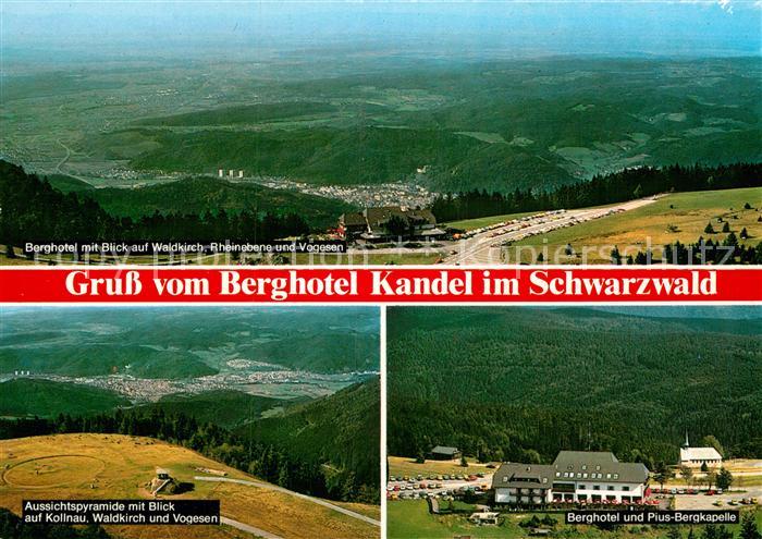 Kandel Breisgau Berghotel Pius-Bergkapelle Aussichtspyramide Kollnau Waldkirch