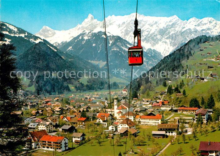Schruns Vorarlberg Montafoner Hochjochbahn Zimba Vandanser