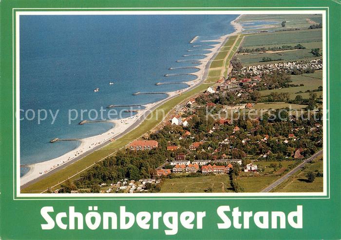 Schoenberger Strand Fliegeraufnahme