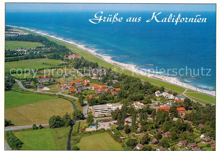 Kalifornien Ostseebad Fliegeraufnahme