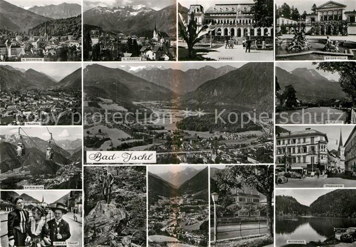 Bad Ischl Salzkammergut Kurhaus Kaiser-Villa Katrin-Seilbahn Nu