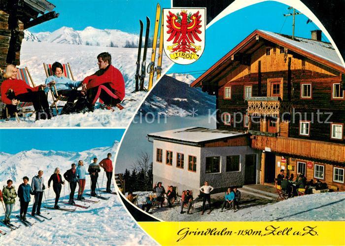 Zell Ziller Tirol Gasthof Grindlalm Enzian-Sepp