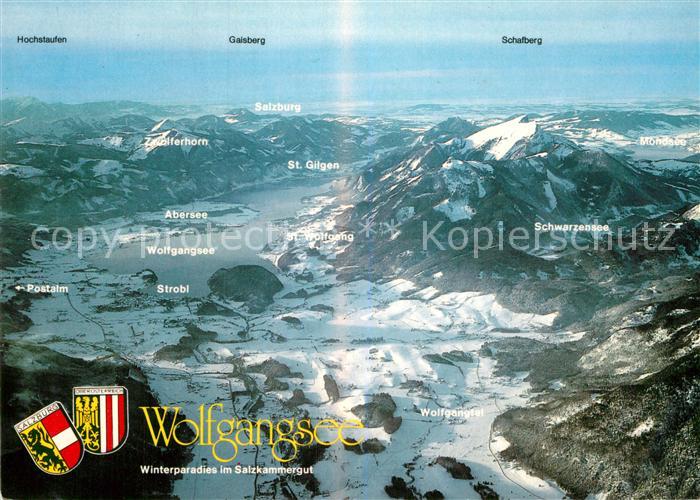 Wolfgangsee Strobl St. Wolfgang St. Gilgen Zwoelferhorn Schafberg