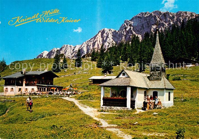 Kaindlhuette Wilder Kaiser