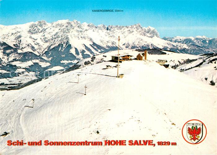 Hopfgarten Brixental Gipfelrestaurant Hohe Salve