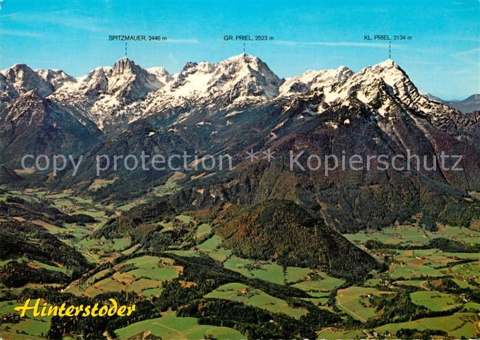 Hinterstoder Fliegeraufnahme