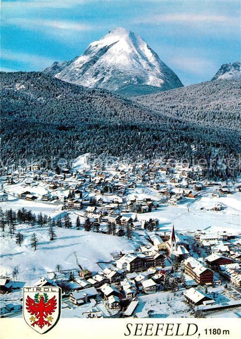 Seefeld Tirol Hohe Munde Fliegeraufnahme
