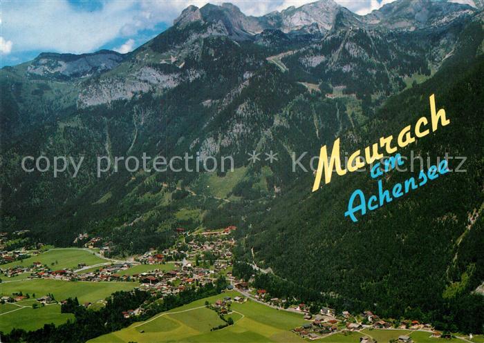 Maurach Achensee Fliegeraufnahme