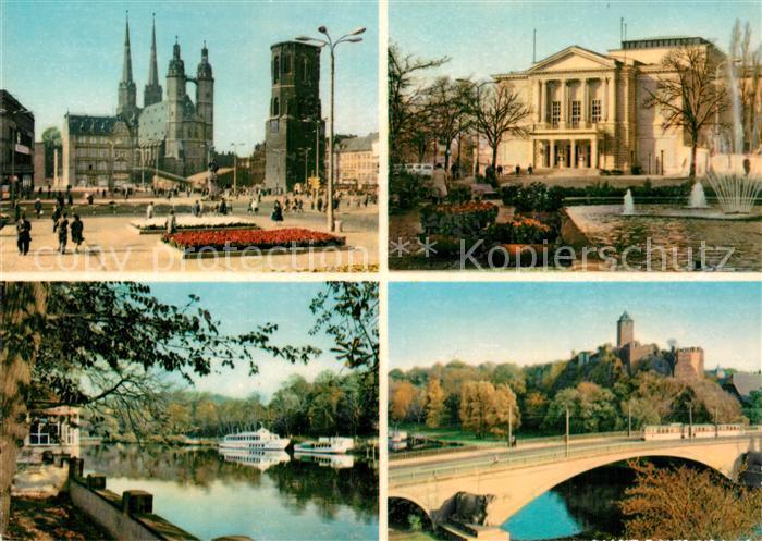 Halle Saale Markt Theater Saaletalsperre Burg Giebichenstein