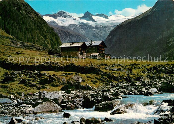 Habachtal Gasthof Alpenrose Schwarzkopf Habachkees