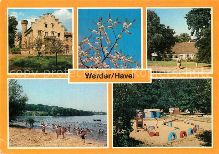 Werder Havel Schloss Petzow Obstbaummuseum Badestelle Tschiobalsan