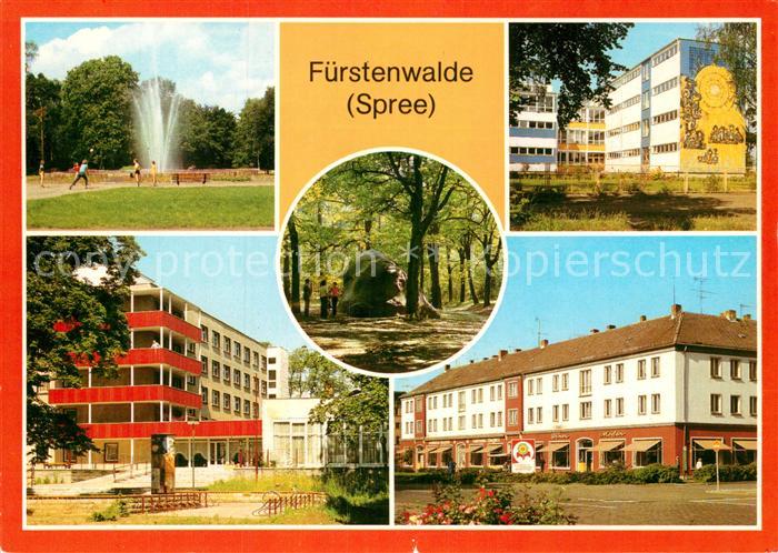 Fuerstenwalde Spree Polytechnische Oberschule Hermann Matern Pflegeheim Muehlens