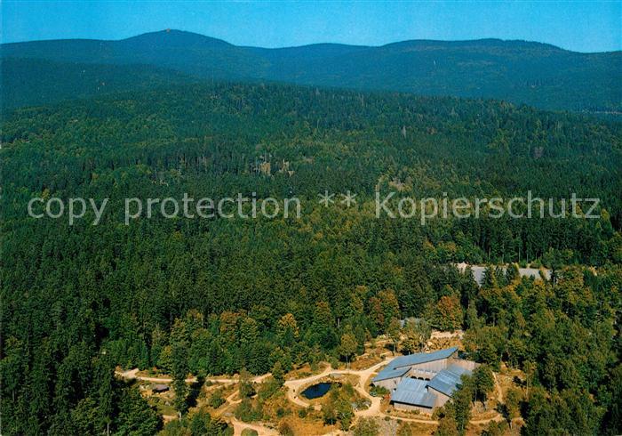 Neuschoenau Hans-Eisenmann-Haus Fliegeraufnahme