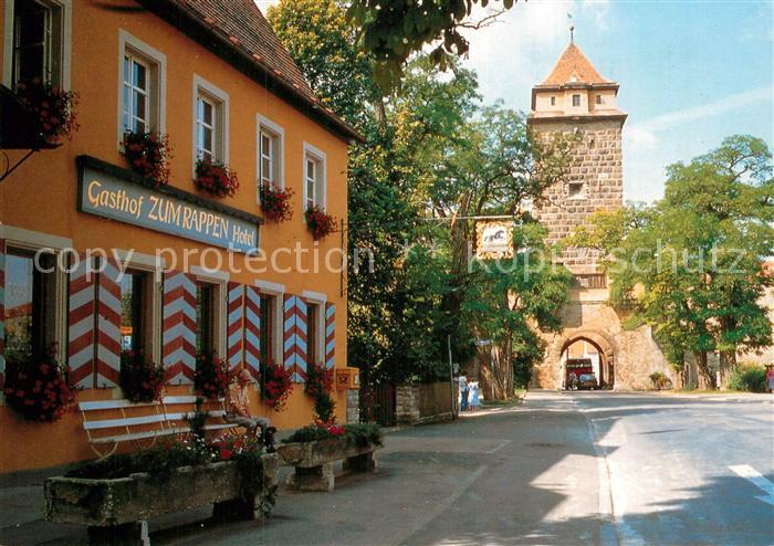Rothenburg Tauber Hotel-Gasthof Rappen