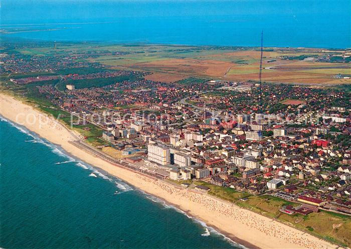 Westerland Sylt Fliegeraufnahme