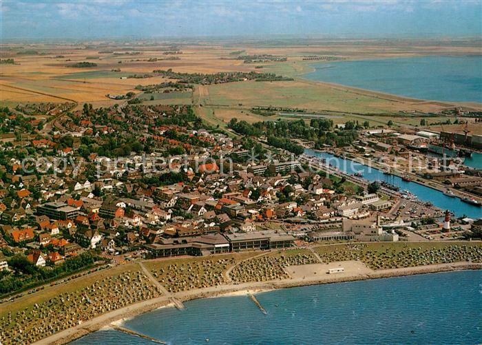 Buesum Nordseebad Fliegeraufnahme