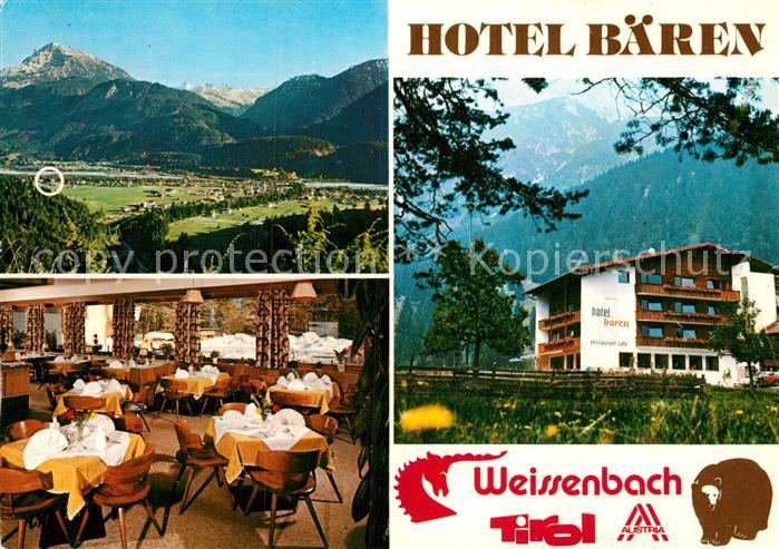 Weissenbach Lech Hotel Baeren