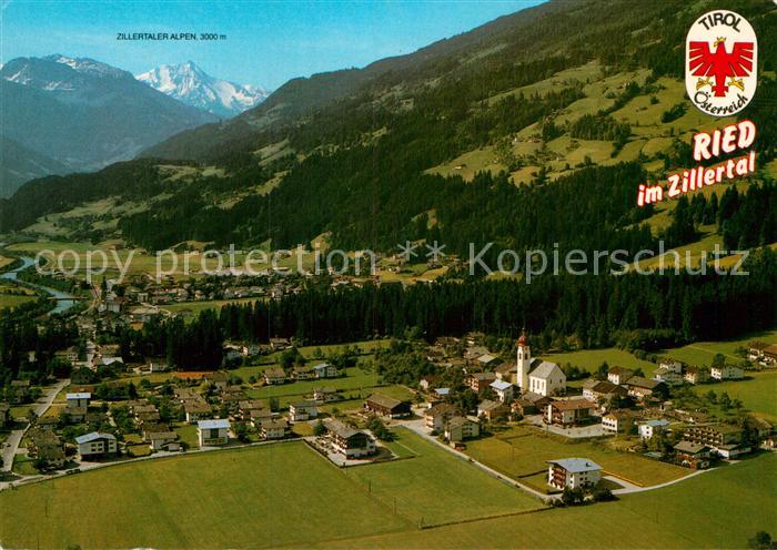 Ried Zillertal Fliegeraufnahme