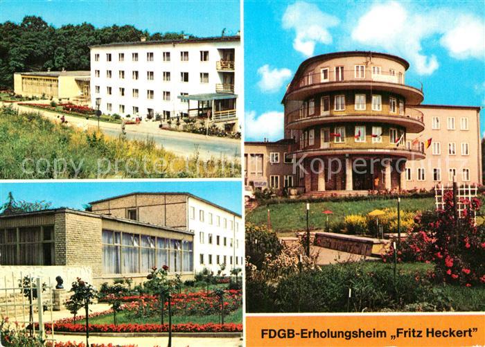 Gernrode Harz Erholungsheim Fritz Heckert