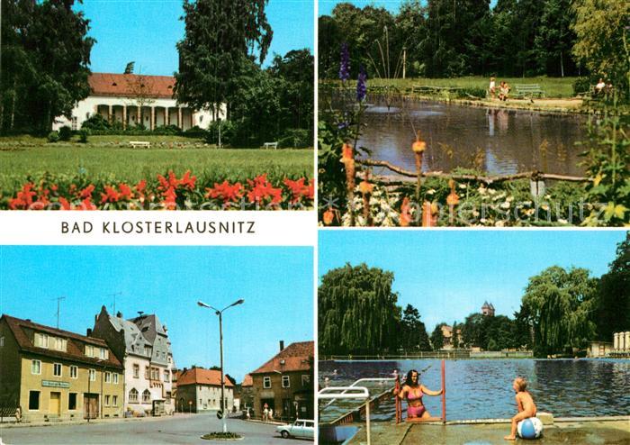 Bad Klosterlausnitz Moorbad Kurpark Markt