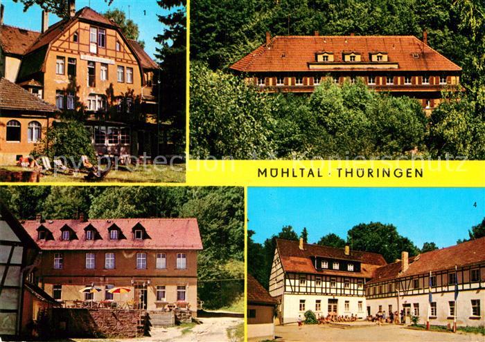 Muehltal Thueringen Robertsmuehle Amtsschreibermuehle Walkmuehle Schoessermuehle