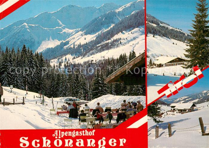 Auffach Alpengasthof Schoenanger
