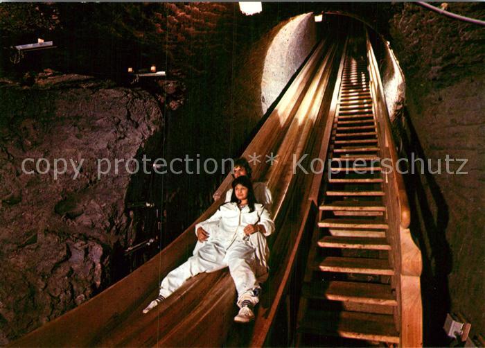 Hallein Salzbergwerk Rutschfahrt