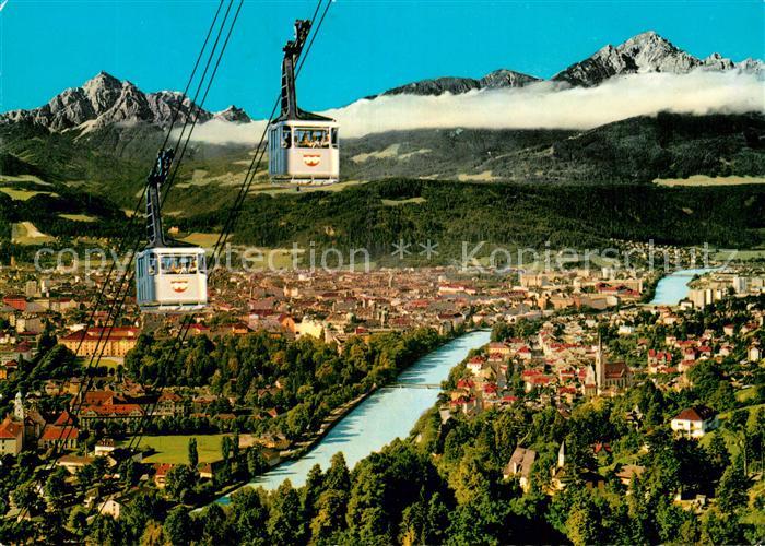 Innsbruck Nordkettenbahn Wagenkreuzung Serles Nockspitze