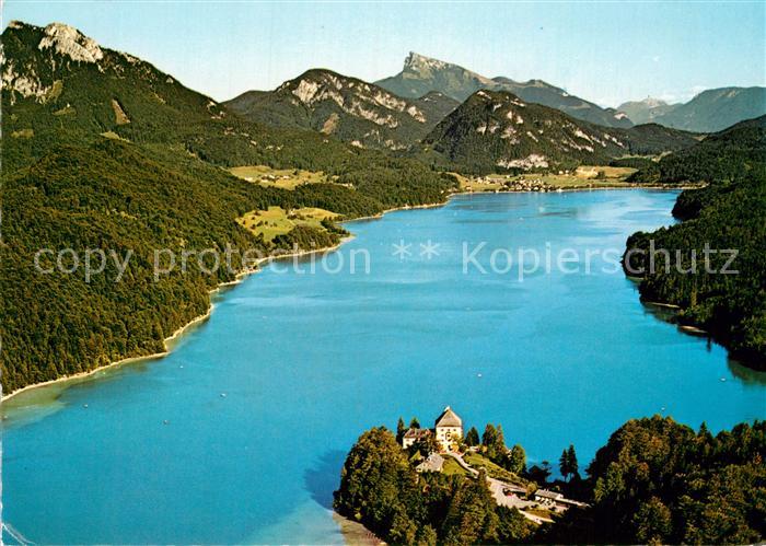 Hof Salzburg Hotel Schloss Fuschl Fliegeraufnahme