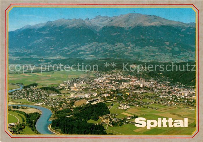 Spittal Drau Fliegeraufnahme