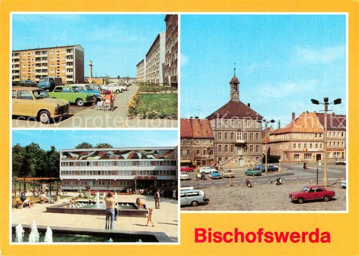Bischofswerda Neubaugebiet Kulturhaus Bertolt Brecht Markt